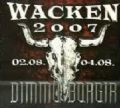 Dimmu Borgir - Wacken 2007 (Sistema PAL - Bootleg Edition - 13 Songs) (Imp/Digipack DVD - Embal. Formato CD)